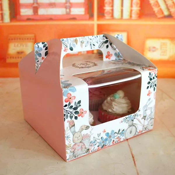 Custom cake boxes with window